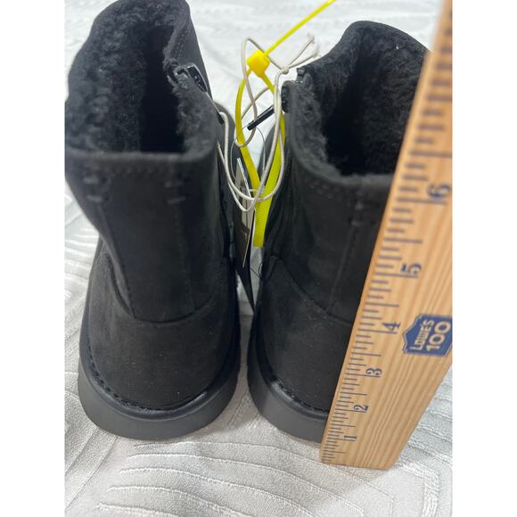 Universal Thread Black Ankle Boots Size 9 | Side Zip Memory Foam NWT Sale !!! - Picture 4 of 9
